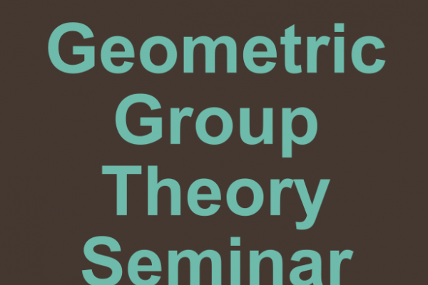 Geometric Group Theory Seminar